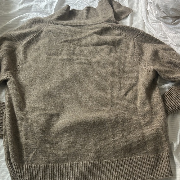 Lisa Yang Cashmere Polo Sweater Sz 1 small - Picture 3 of 3